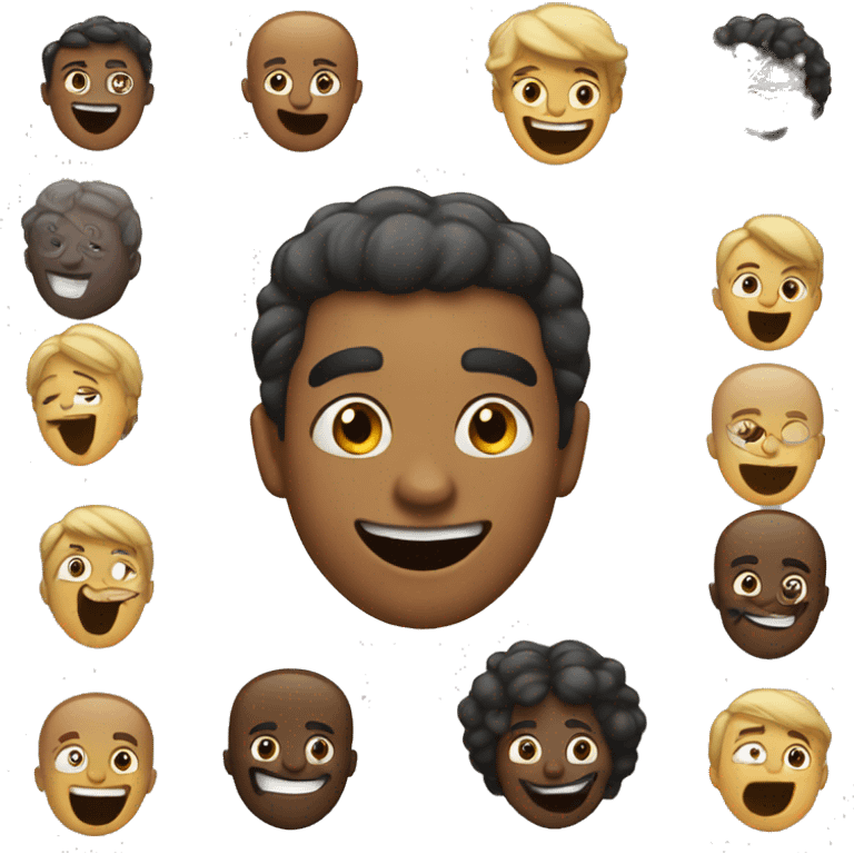 create an emoji that shows craziness and happiness at the same time  emoji