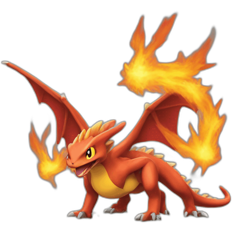 Dracaufeu Pokémon emoji