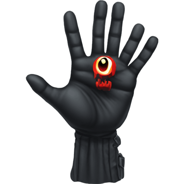 web shooter + hand  emoji