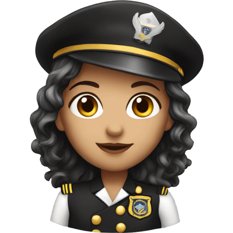 Captain girl emoji