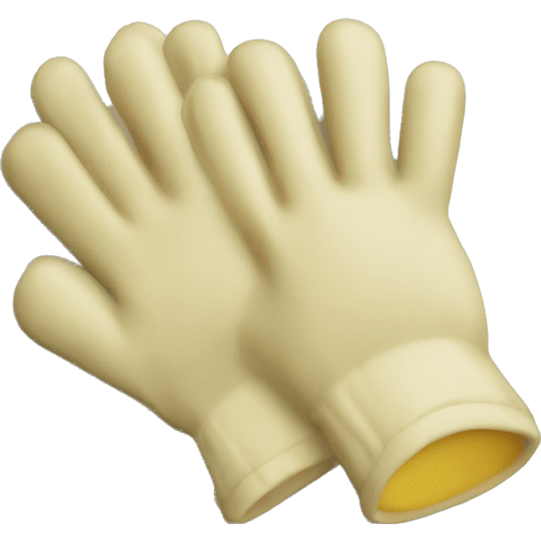 Butter gloves emoji