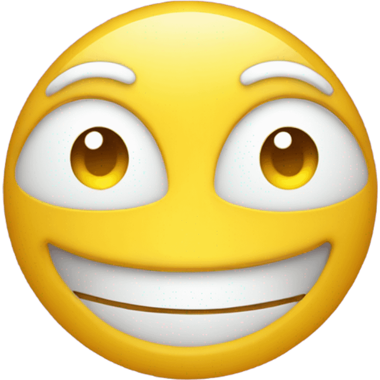 Emoji Face with stars emoji instead of eyes emoji