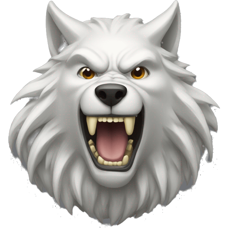 Lycan white emoji