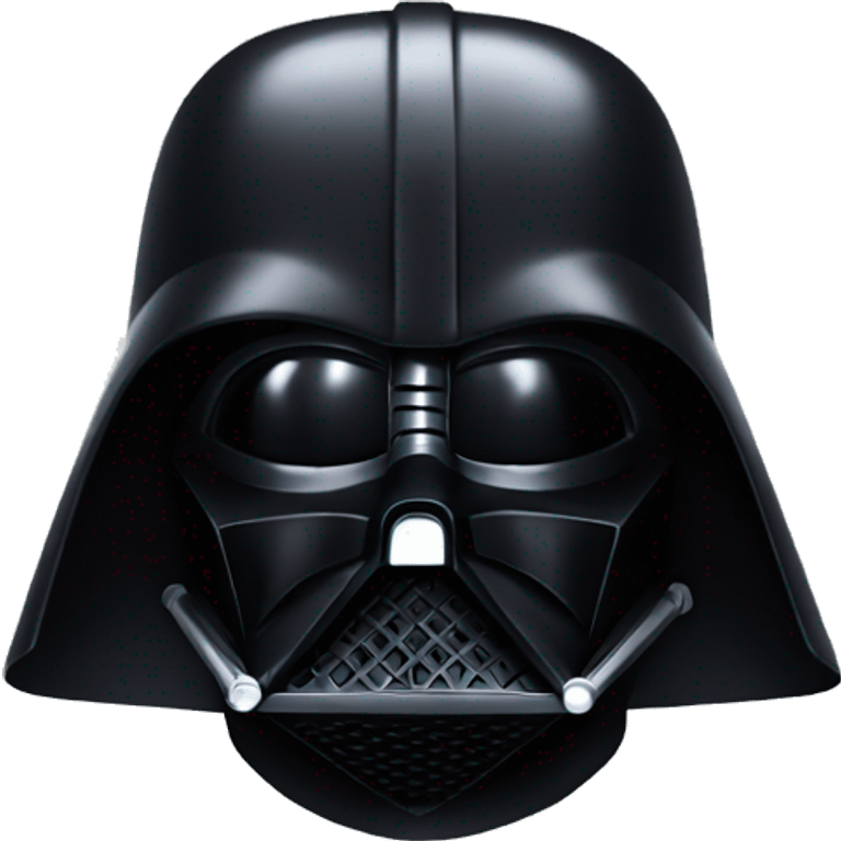 Star Wars Darth vader helmet emoji