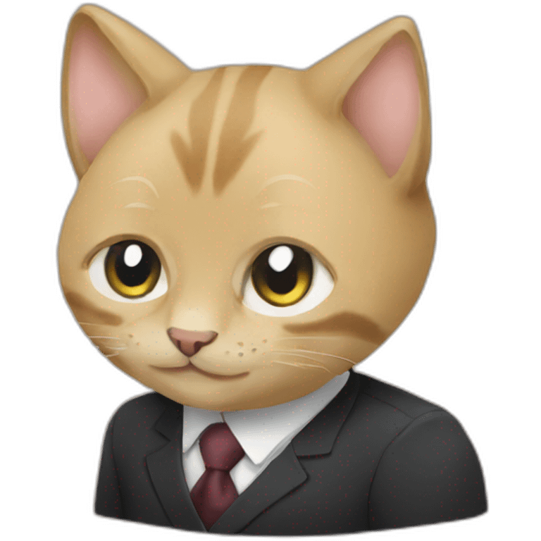 Putin and cat emoji