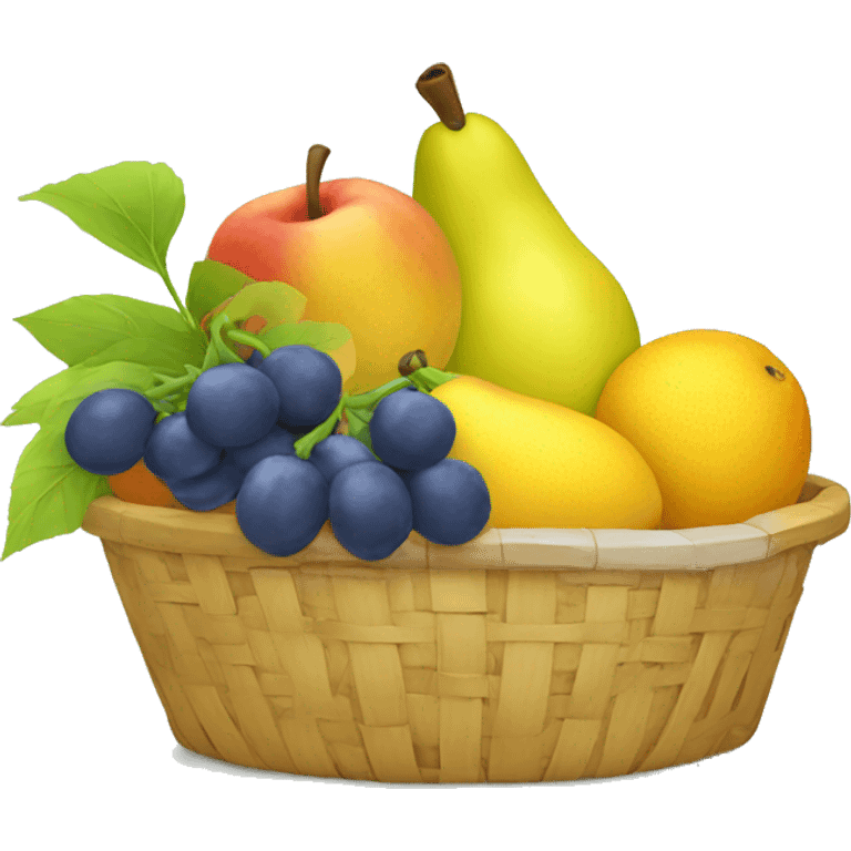 fruit basket emoji