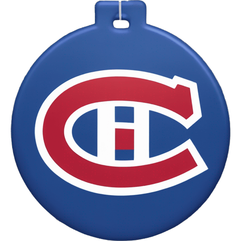 Montréal Canadiens Logo being hung from a tree emoji