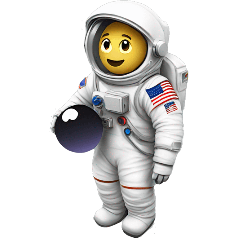 Astronaut with star  emoji