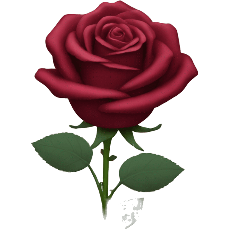 Wine Red Rose Flowers emoji