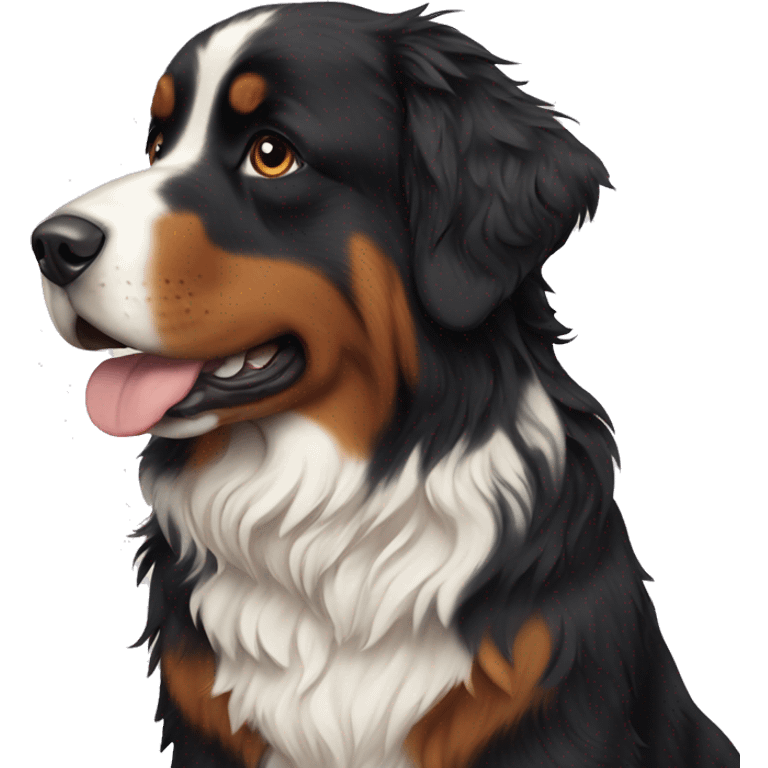 Bernese mountain dog ￼ emoji