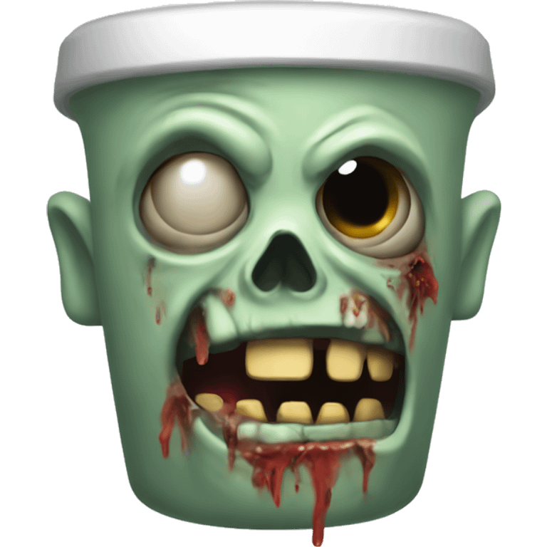 Skibidi toilet zombie emoji