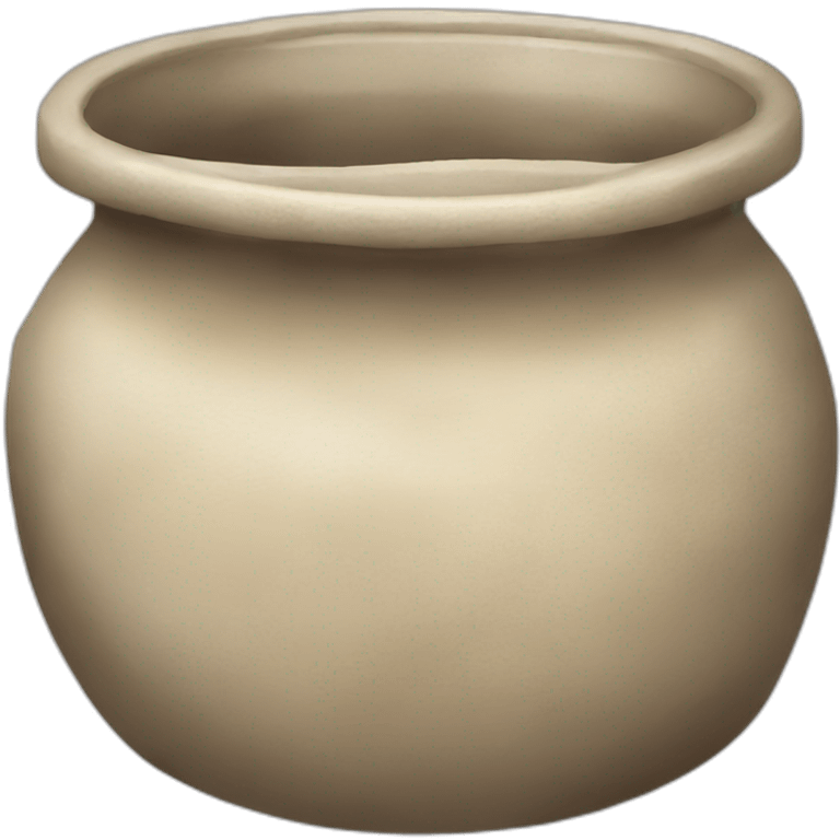 wood fired glazed pot emoji