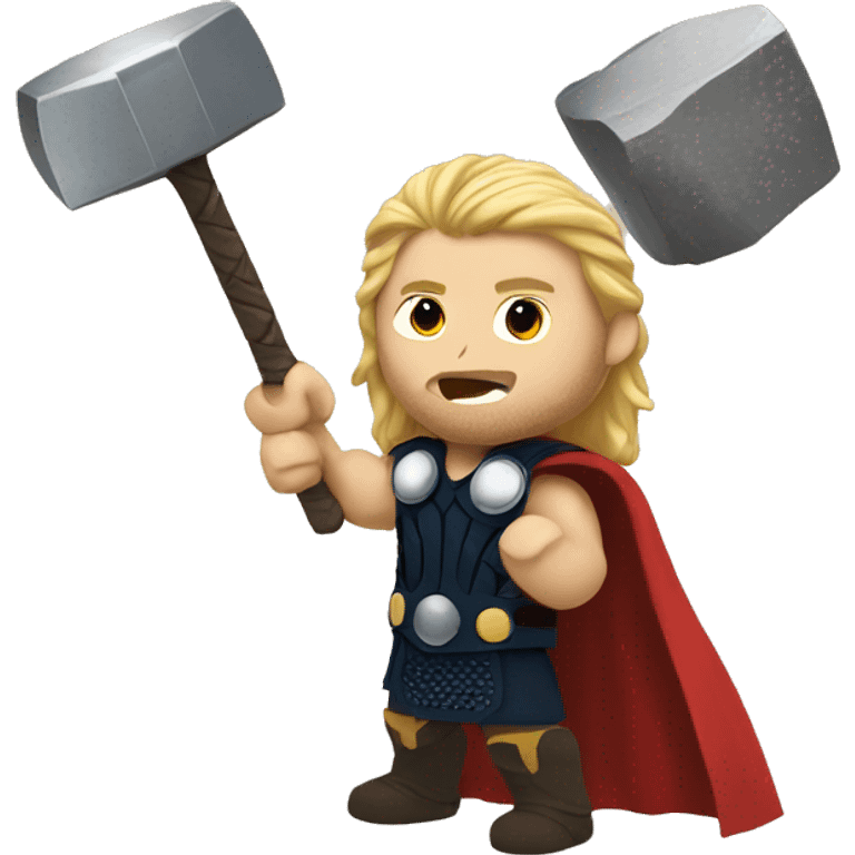 Thor WITH HAMMER emoji