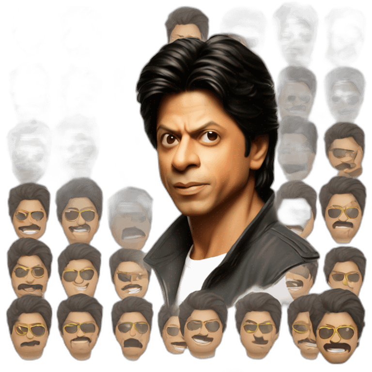 shahrukh khN emoji