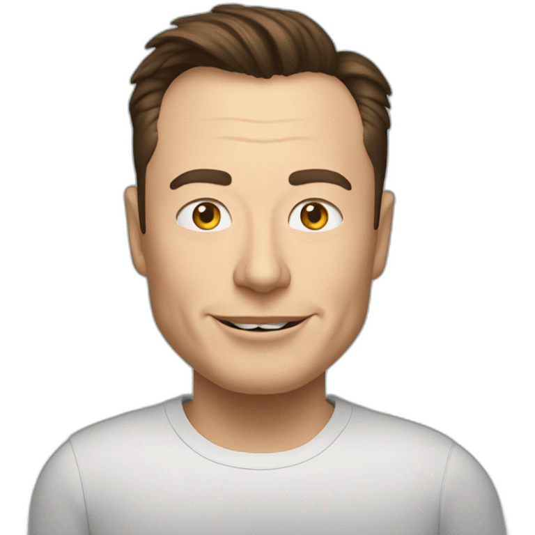 Elon musk cœur  emoji