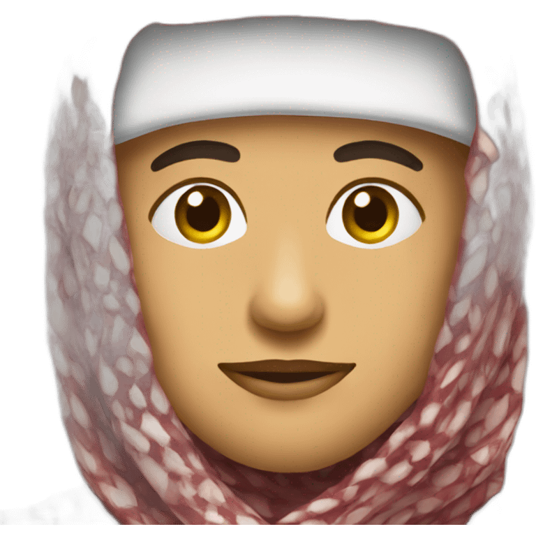 person-wearing-shemagh-Saudi emoji