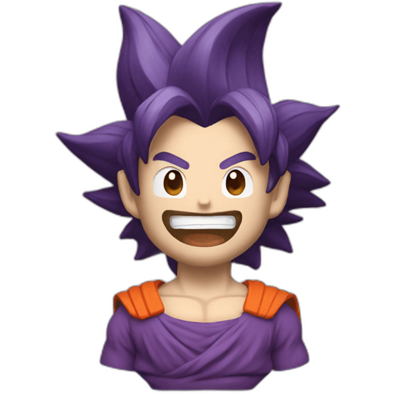 goku as eggplant emoji