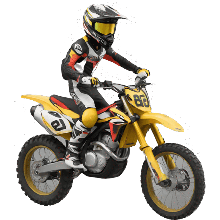 Moto cross emoji