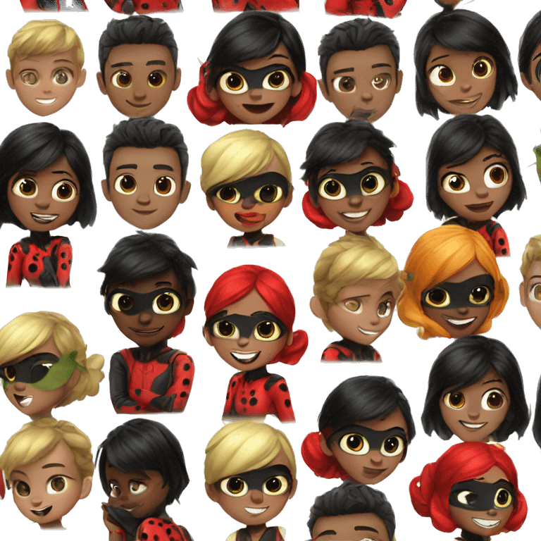 miraculous ladybug emoji