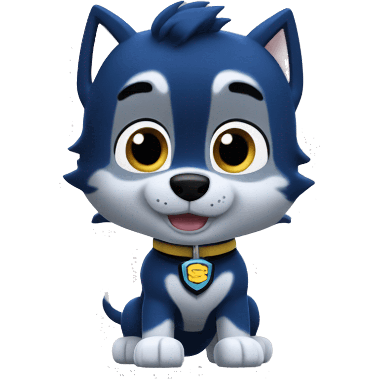 Chase paw patrol emoji