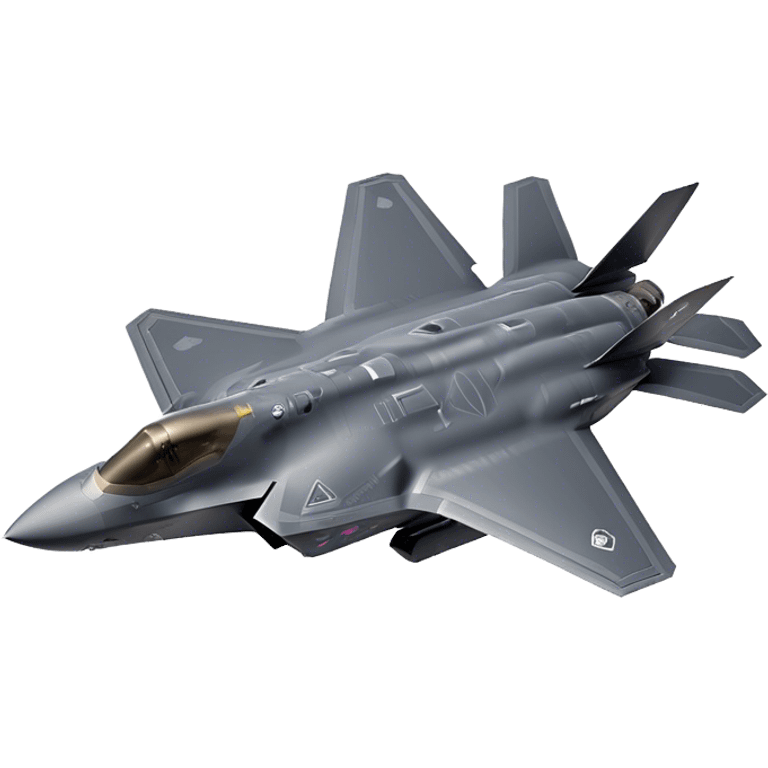 F-35 Lightning II - Lockheed Martin (Model Year: 2022) (Iconic colour: Stealth gray) emoji