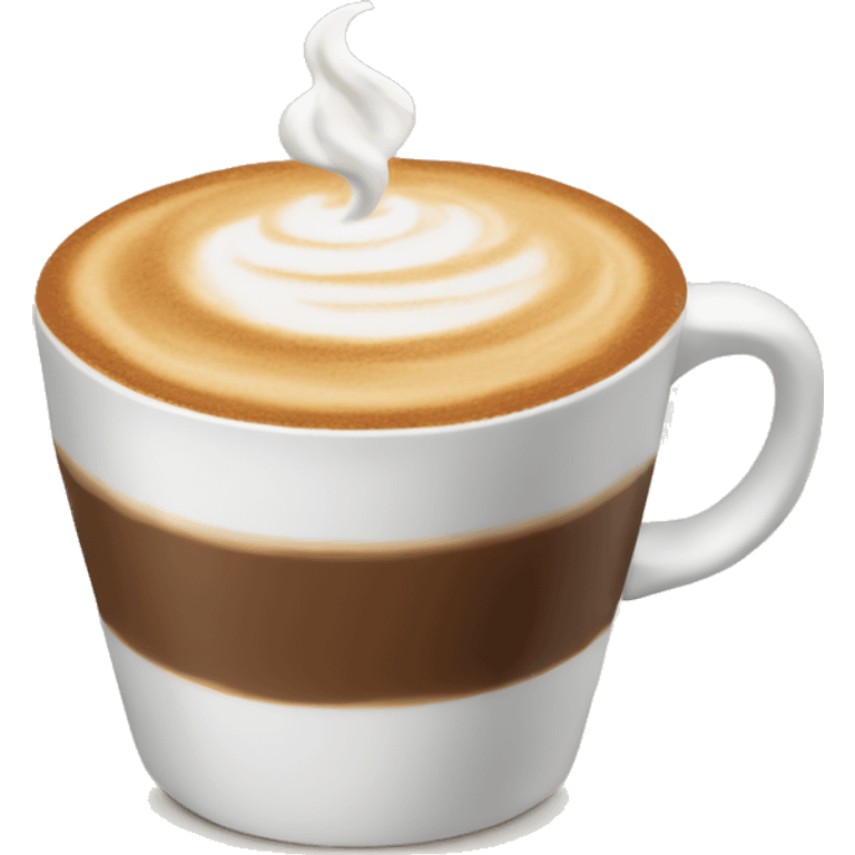 capuccino coffee cup emoji