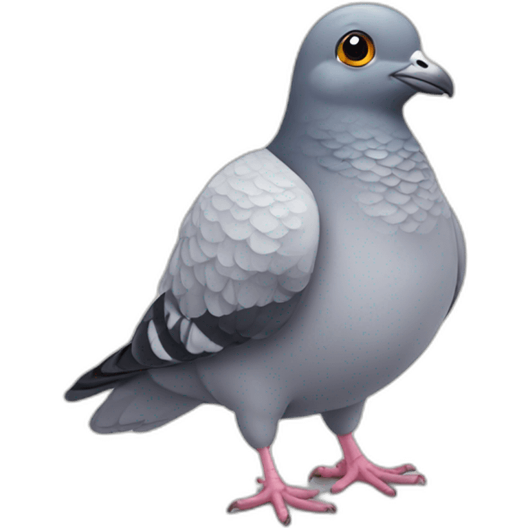 Cute pigeon emoji