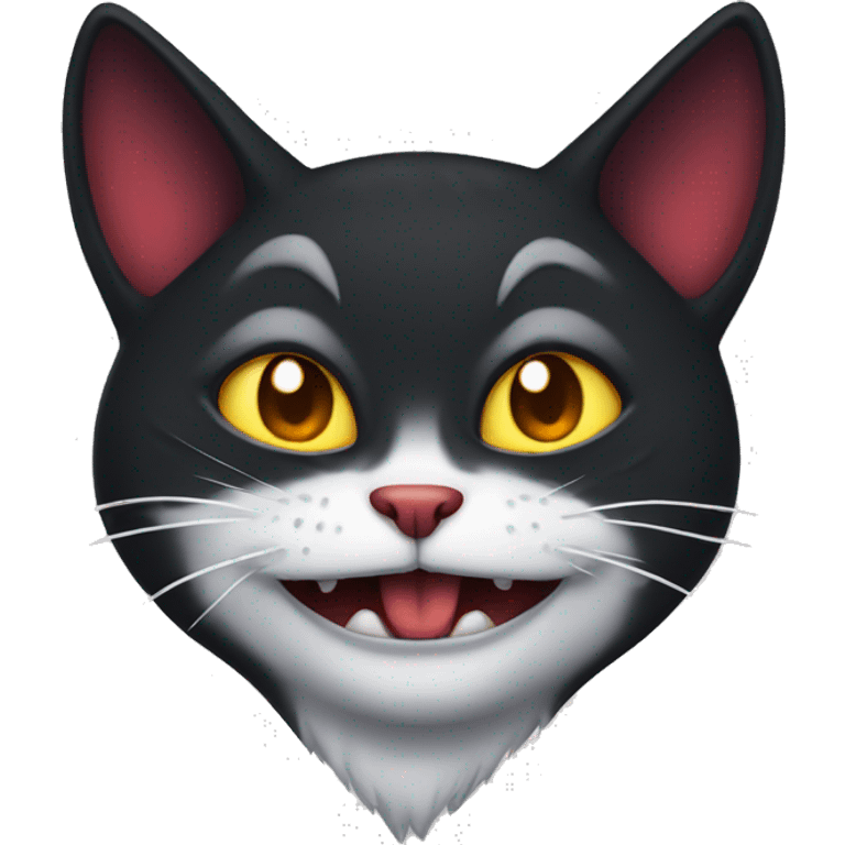 Dracula cat emoji