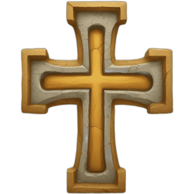 medieval cross emoji