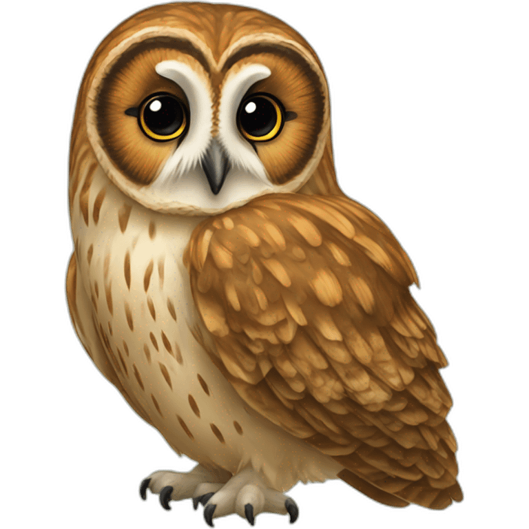 Tawny owl emoji