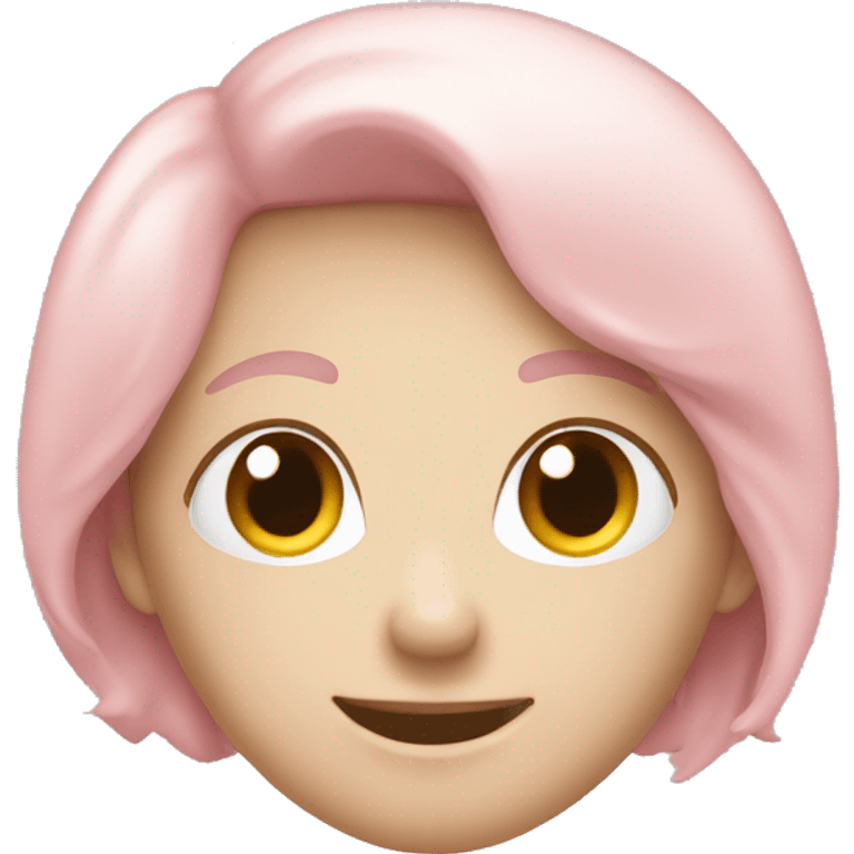 light pink hear  emoji