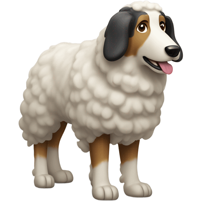 Sheep dog emoji