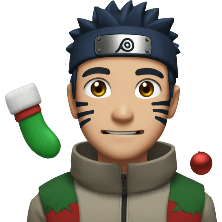  Naruto Christmas emoji