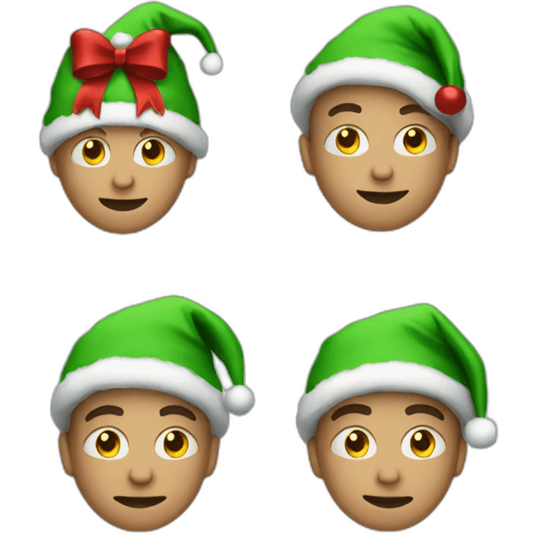 christmas hacker emoji