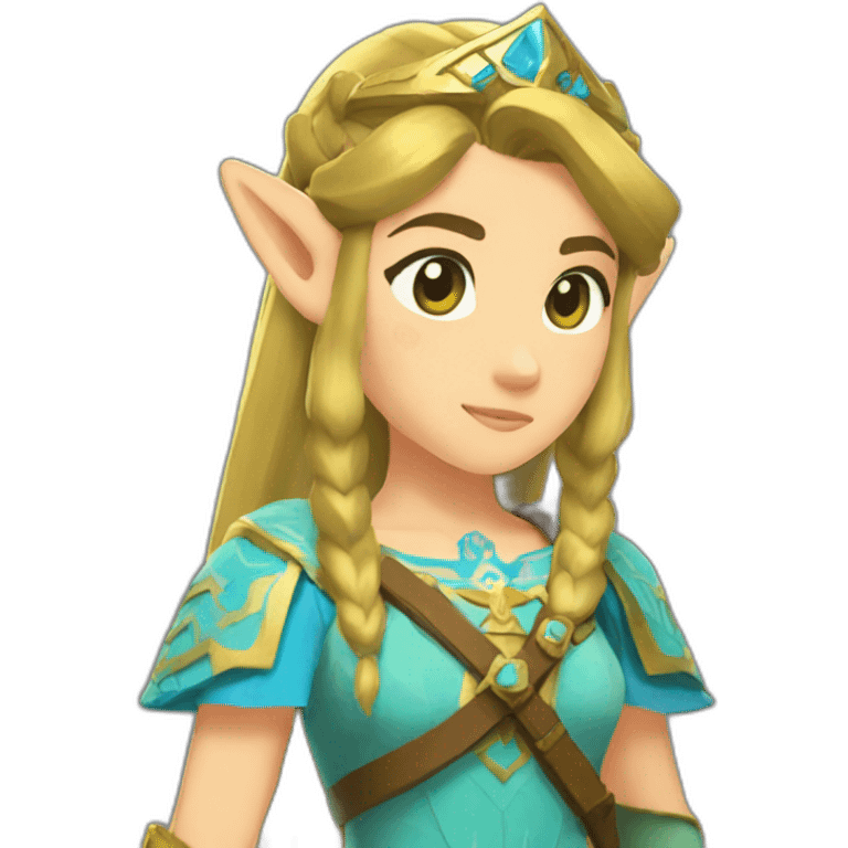 Princesse zelda breath of the wild emoji