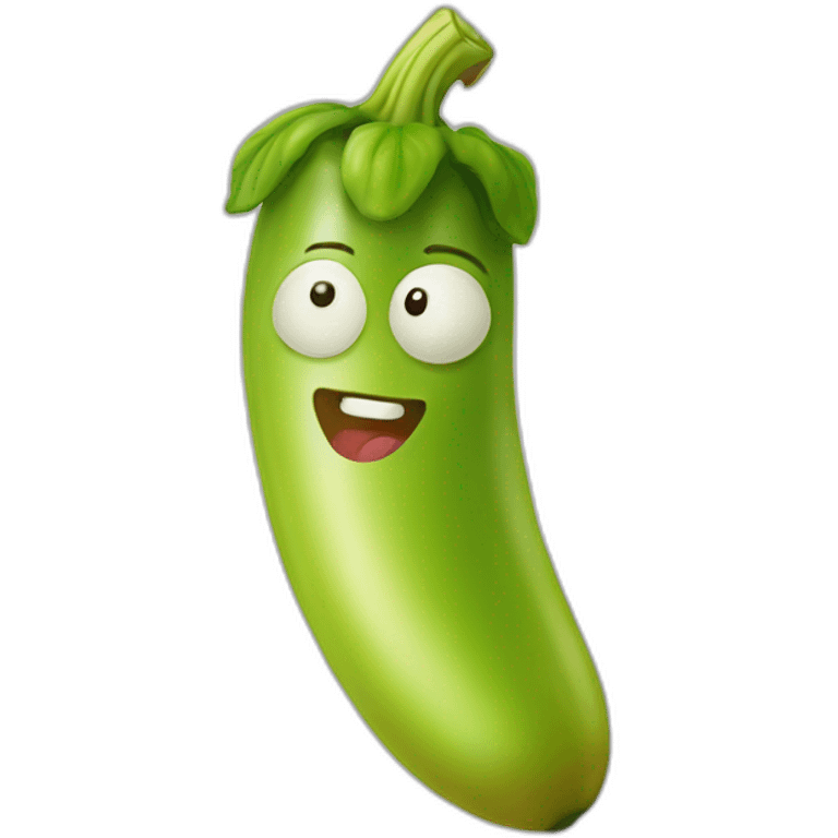 Cornichon bisous patate emoji