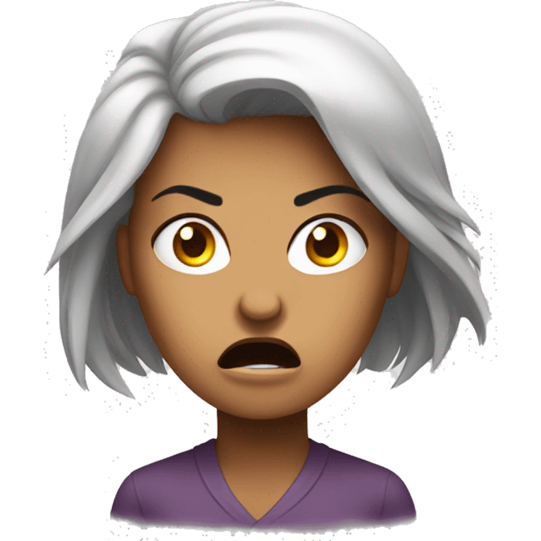 angry woman emoji