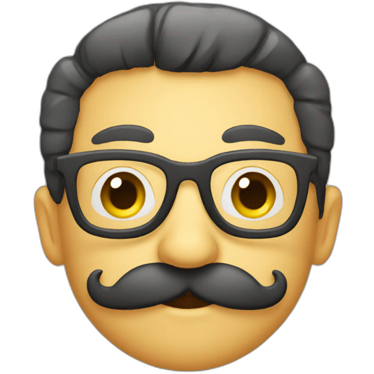 Moustache emoji