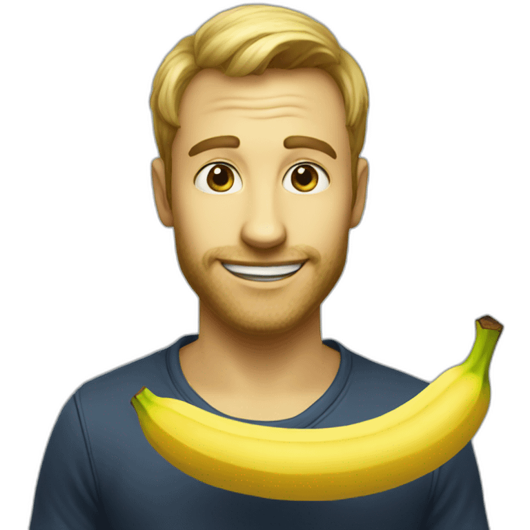 banana-human emoji