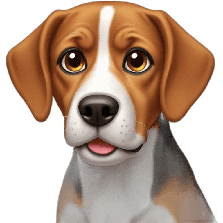 Brown Beagle emoji