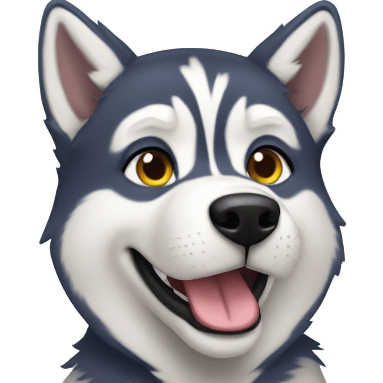 Husky  emoji