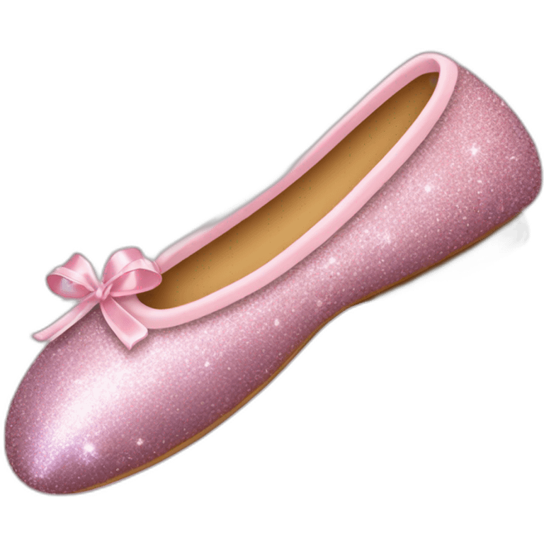 ballet slipper with sparkles emoji