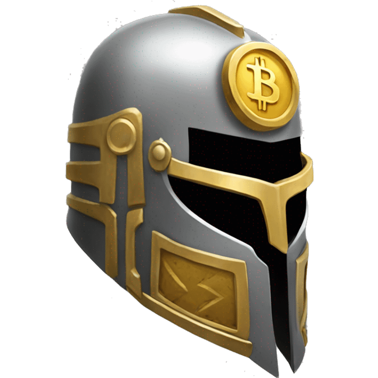 bitcoin paladin helmet emoji