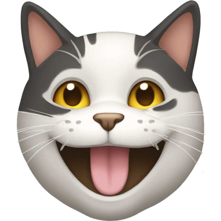 Gato sonriendo  emoji