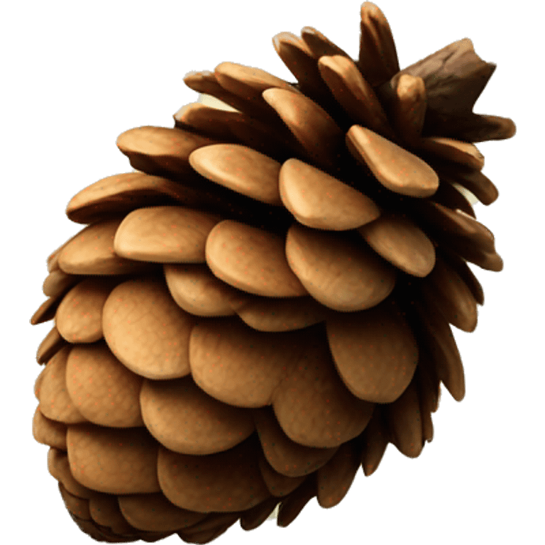 smiling pine cone emoji