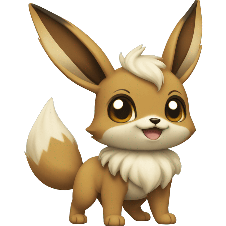 Eevee travels the world  emoji