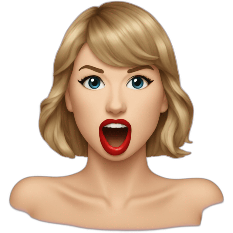 taylor-swift-mouth-bbc emoji