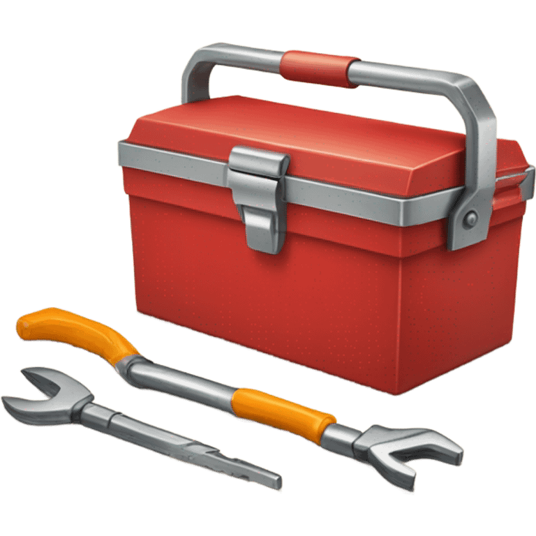 classic red toolbox emoji