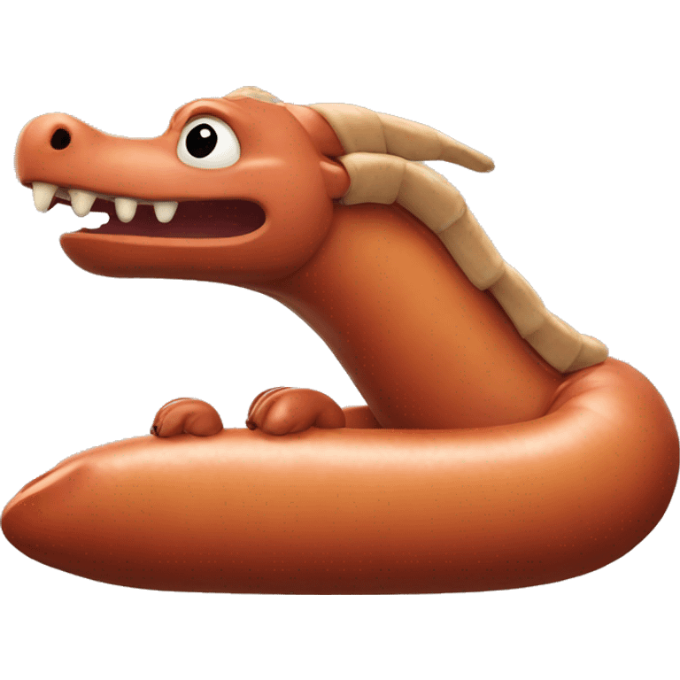 Sausage dragons emoji