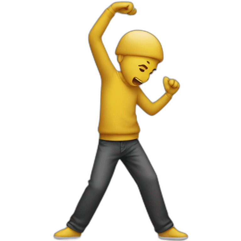 person who dab emoji